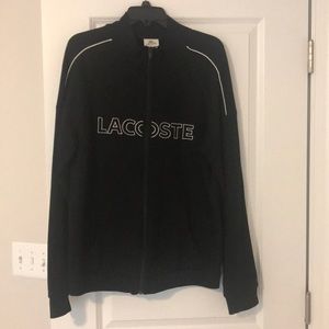 Lacoste zip-up sweater